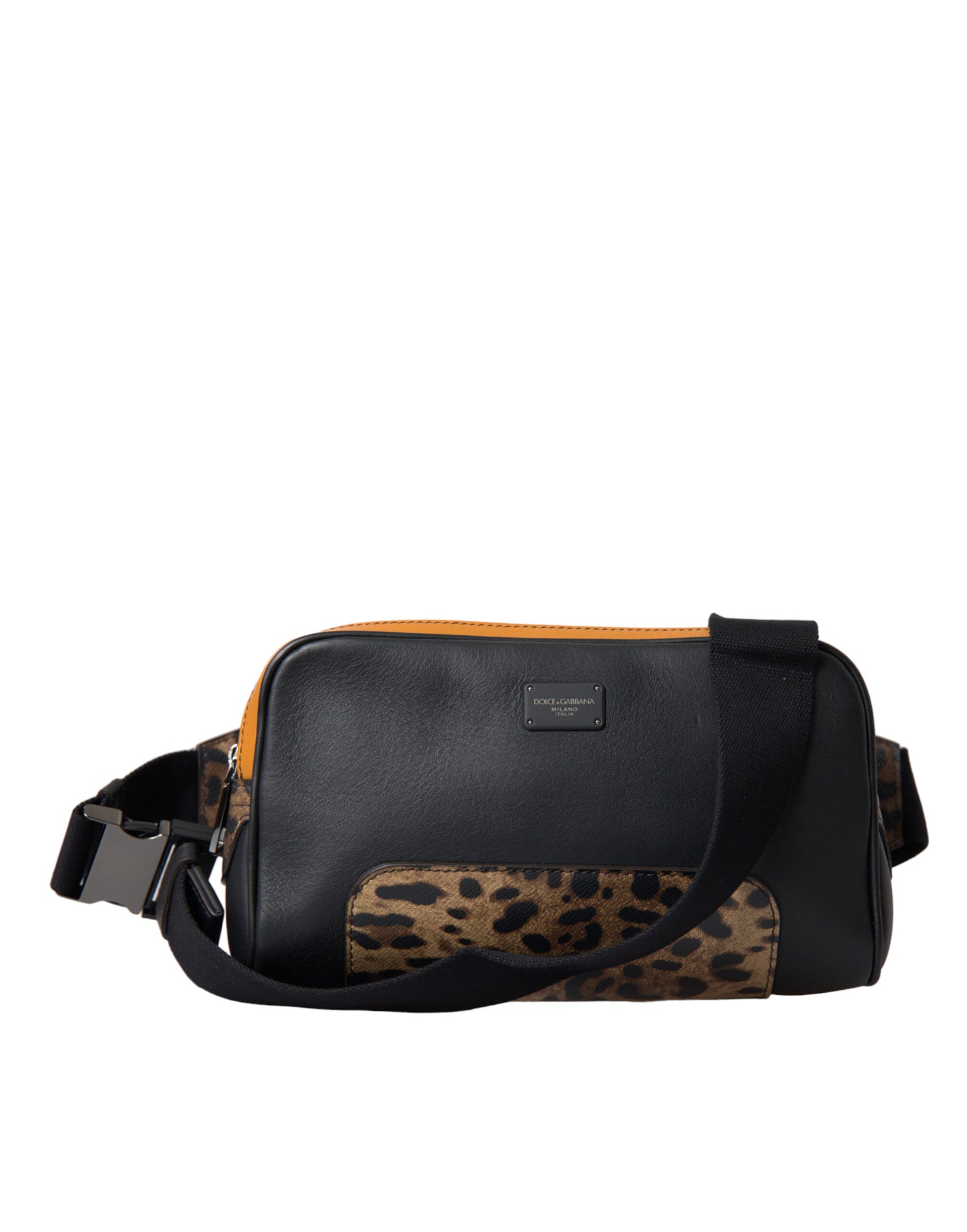 Dolce &amp; Gabbana Dolce &amp; Gabbana Exotic Leather Leopard Belt Bag/Multicolor