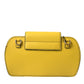 Dolce & Gabbana Dolce & Gabbana Exquisite Yellow Leather Eyewear Case/Yellow