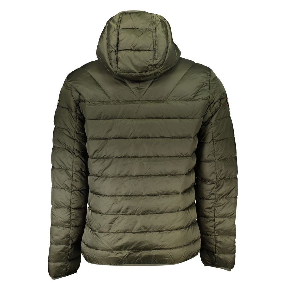 Napapijri Napapijri Green Polyamide Men Jacket/M/Green