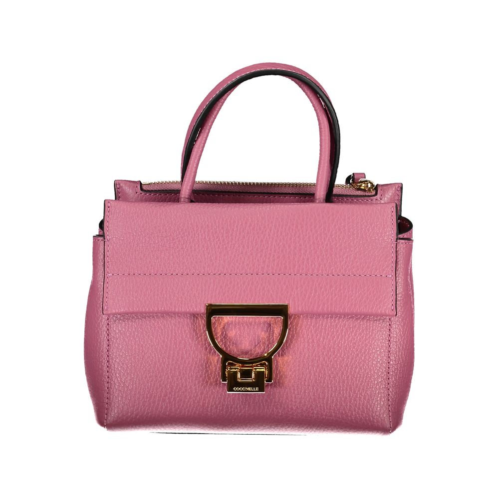 Coccinelle Pink Leather Handbag/Pink