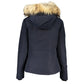 Woolrich Blue Cotton Jackets & Coat/S/Blue