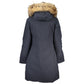 Woolrich Blue Cotton Jackets & Coat/L/Blue