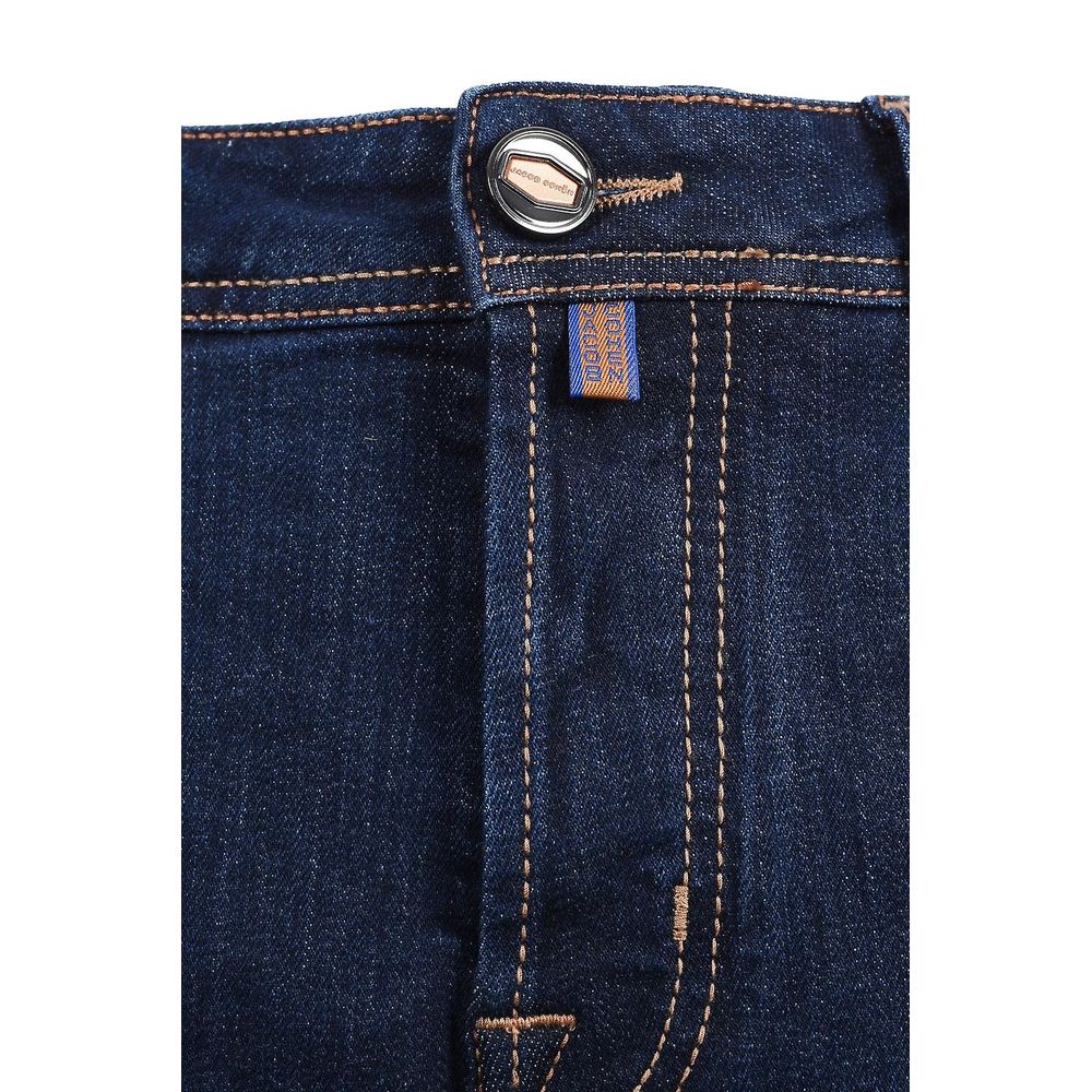 Jacob Cohen Blue Cotton Jeans &amp; Pant/W33/Blue