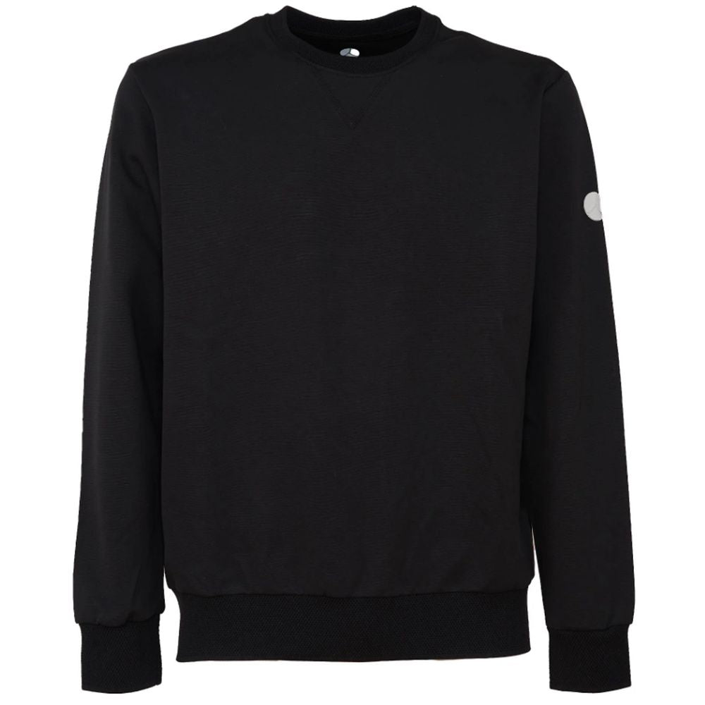 People Of Shibuya People Of Shibuya Chic Technical Fabric Crewneck Sweatshirt/IT48 | M/Black