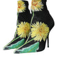 Dolce & Gabbana Dolce & Gabbana Black Floral Jersey Stretch Ankle Boots Shoes/EU39/US8.5/Black