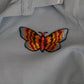 Dolce & Gabbana Dolce & Gabbana Blue Butterfly Polo T-shirt Cotton Top/IT42|M/Blue