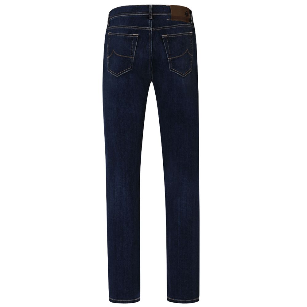 Jacob Cohen Blue Cotton Jeans &amp; Pant/W32/Blue