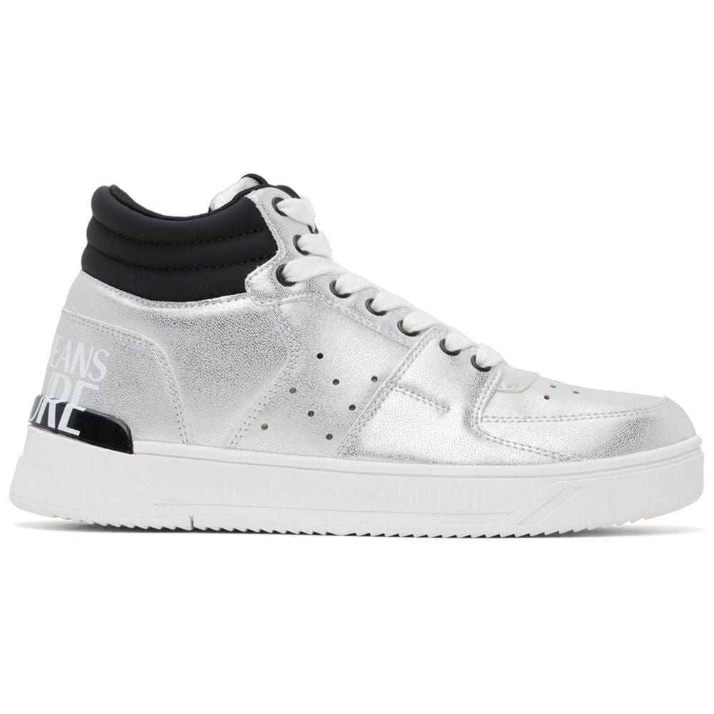 Versace Jeans Gray Polyethylene Sneaker/EU44/US11/Gray