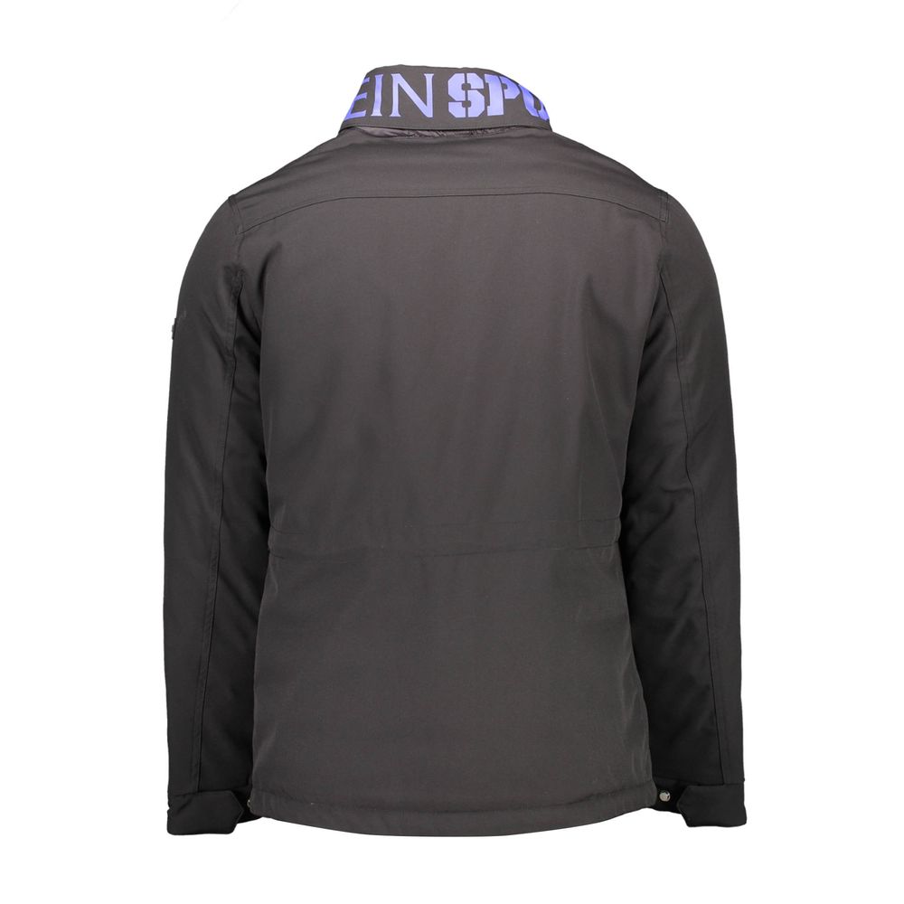 Plein Sport Black Polyester Jacket/IT50 | L/Black