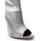 Giuseppe Zanotti Silver Leather Boot/EU38/US8/Silver