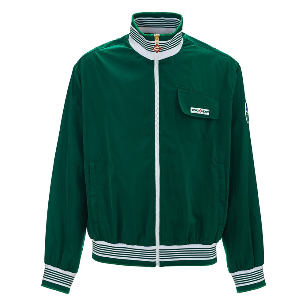 Casablanca Green Polyester Jacket/L/Green