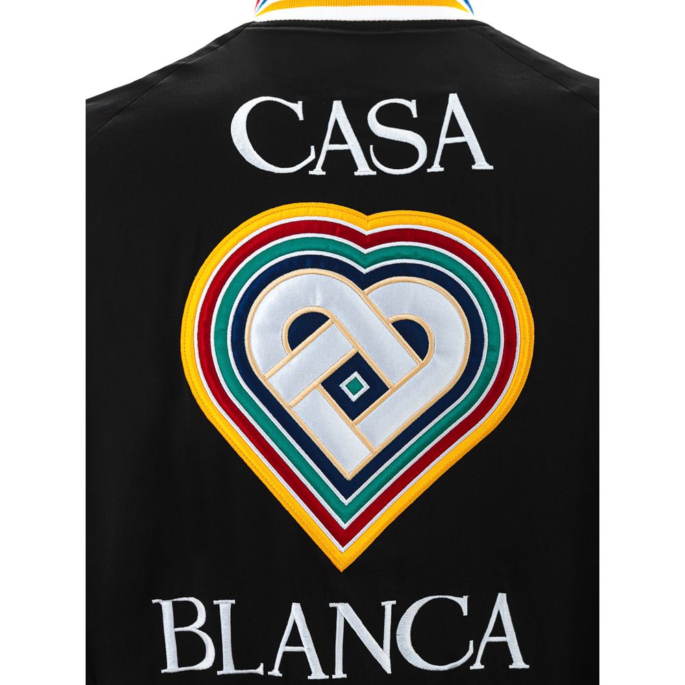 Casablanca Casablanca Black Silk Jacket/M/Black