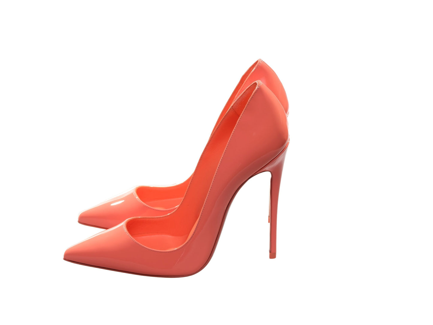 Christian Louboutin Christian Louboutin So Kate 120 Orange Patent Leather High Heel Pumps/EU36.5/US6.5/Orange