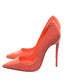 Christian Louboutin Christian Louboutin So Kate 120 Orange Patent Leather High Heel Pumps/EU36.5/US6.5/Orange