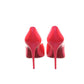 Christian Louboutin Sporty Kate Hot Pink Patent Leather High Heel Pumps/EU37.5/US7.5/Pink