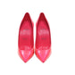 Christian Louboutin Sporty Kate Hot Pink Patent Leather High Heel Pumps/EU37.5/US7.5/Pink