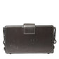 Dolce & Gabbana Dolce & Gabbana Metallic Gray Calfskin Leather DG BOX Shoulder Bag/Gray