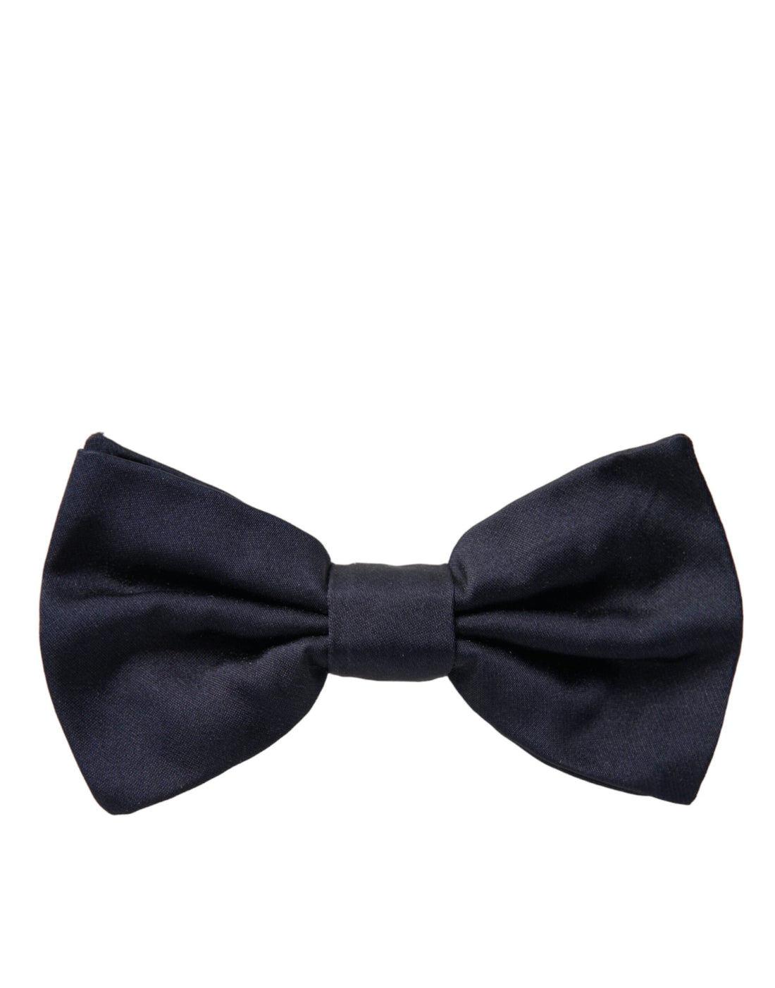 Dolce &amp; Gabbana Dolce &amp; Gabbana Dark Blue Silk Adjustable Neck Men Bow Tie/Blue