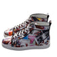 Christian Louboutin Christian Louboutin Louis Orlato Flat Leather Printed High Top Sneakers/EU41.5/US8.5/Multicolor