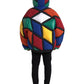 Dolce & Gabbana Multicolor Quilted Hooded Puffer Jacket/IT52 | XL/Multicolor