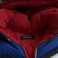 Dolce & Gabbana Multicolor Quilted Hooded Puffer Jacket/IT52 | XL/Multicolor