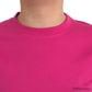 Balenciaga Balenciaga Pink Cotton Crew Neck Short Sleeves Tee T-shirt/S/Pink