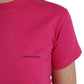 Balenciaga Balenciaga Pink Cotton Crew Neck Short Sleeves Tee T-shirt/M/Pink