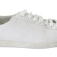 Dolce & Gabbana Dolce & Gabbana White Saint Tropez Lace Up Men Sneakers Men Shoes/EU40/US7/White