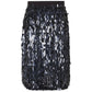 PINKO Black Polyester Skirt/IT38|XS/Black