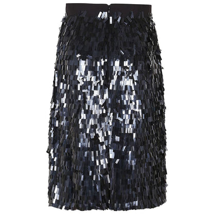 PINKO Black Polyester Skirt/IT38|XS/Black
