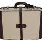 Dolce & Gabbana Dolce & Gabbana Brown Beige Leather Mens Travel Suitcase Luggage Bag/Beige