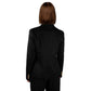 Made in Italy Black Wool Vergine Suits & Blazer/IT48 | XL/Black