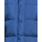 Love Moschino Chic Long Down Jacket with Logo Detail/IT46 | L/Blue