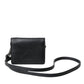 Dolce & Gabbana Dolce & Gabbana Black Leather Bifold Sling Women Card Holder Purse Wallet/Black