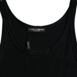 Dolce &amp; Gabbana Dolce &amp; Gabbana Black Tank Sleeveless Underwear Men T-shirt/IT50 | L/Black