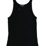 Dolce &amp; Gabbana Dolce &amp; Gabbana Black Tank Sleeveless Underwear Men T-shirt/IT50 | L/Black