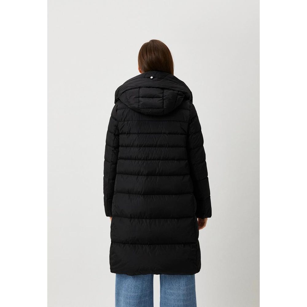 Add Add Black Polyamide Jackets &amp; Coat/IT44|L/Black