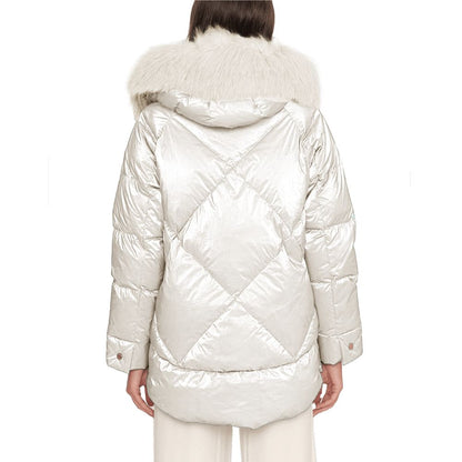 People Of Shibuya White Polyester Jackets &amp; Coat/IT38|XS/White