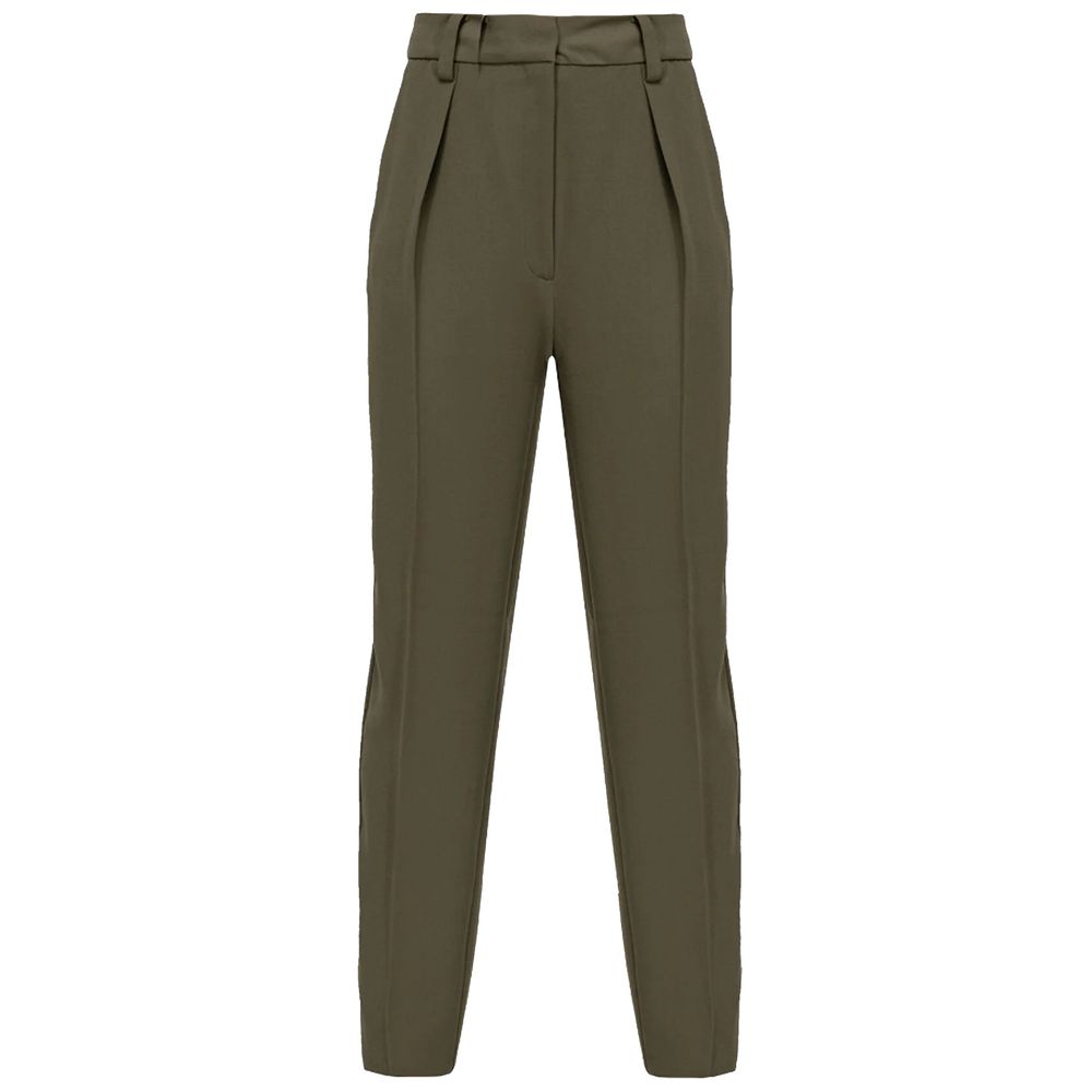 PINKO Green Polyester Jeans &amp; Pant/IT42|M/Green