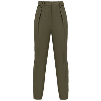 PINKO Green Polyester Jeans &amp; Pant/IT42|M/Green