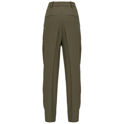 PINKO Green Polyester Jeans &amp; Pant/IT42|M/Green