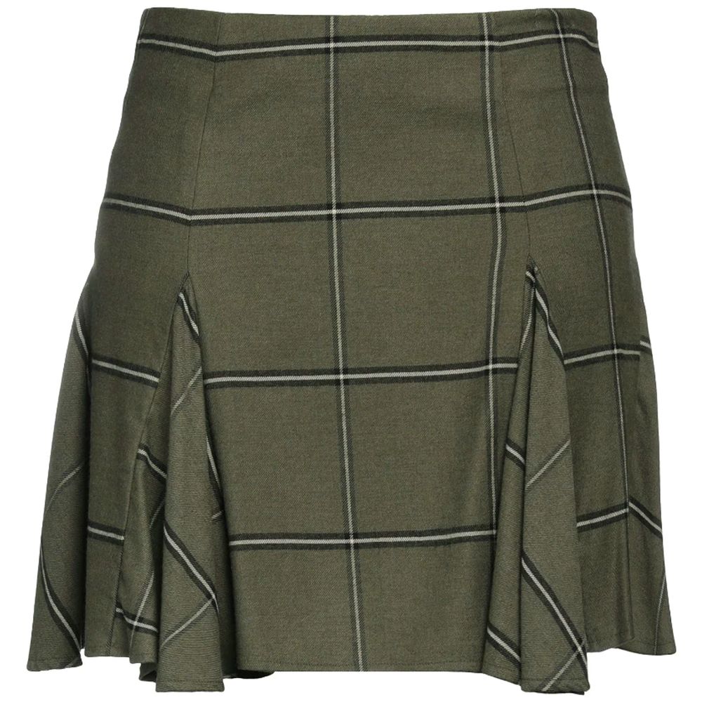 PINKO Green Viscose Skirt/IT40|S/Green