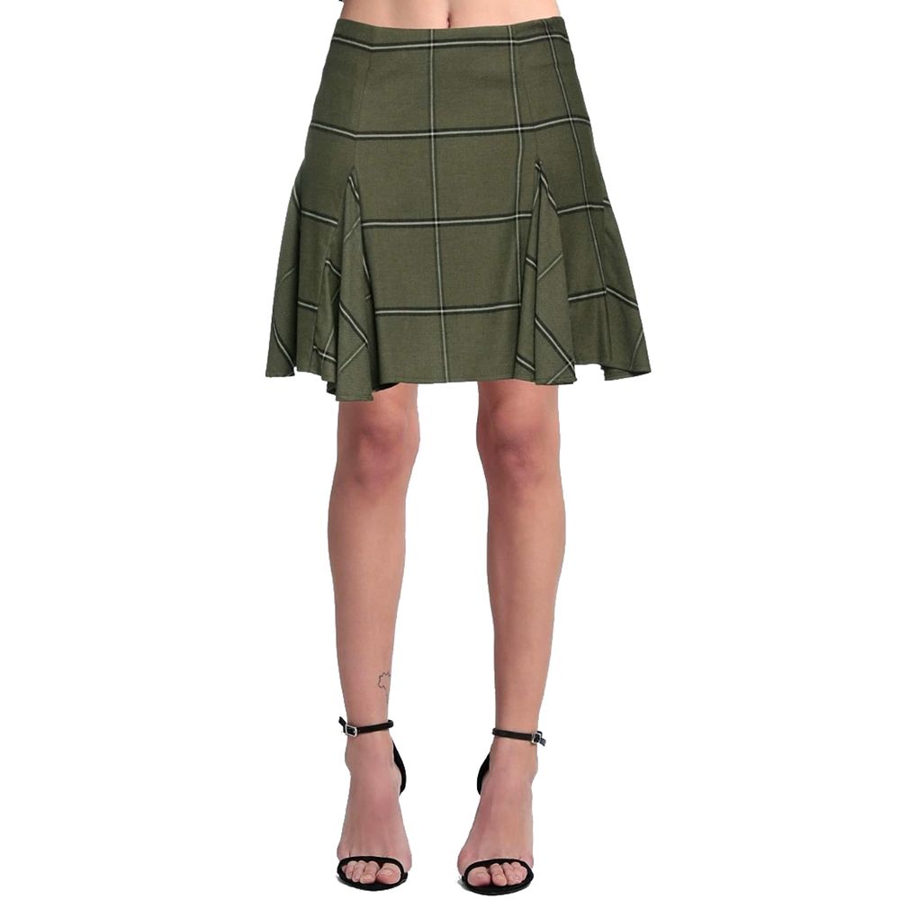 PINKO Green Viscose Skirt/IT40|S/Green