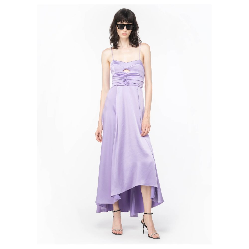 PINKO Purple Polyester Dress/IT38|XS/Purple