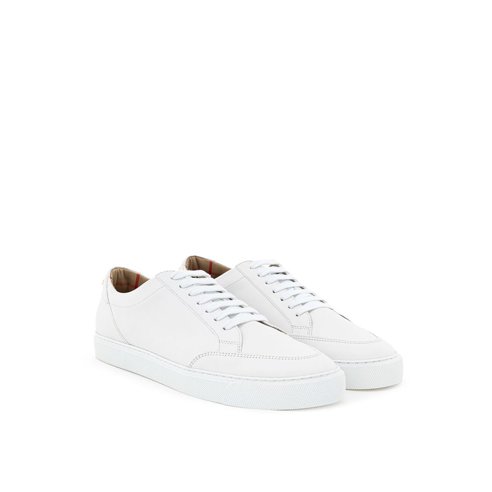 Burberry Burberry White Leather Sneaker/EU37/US7/White