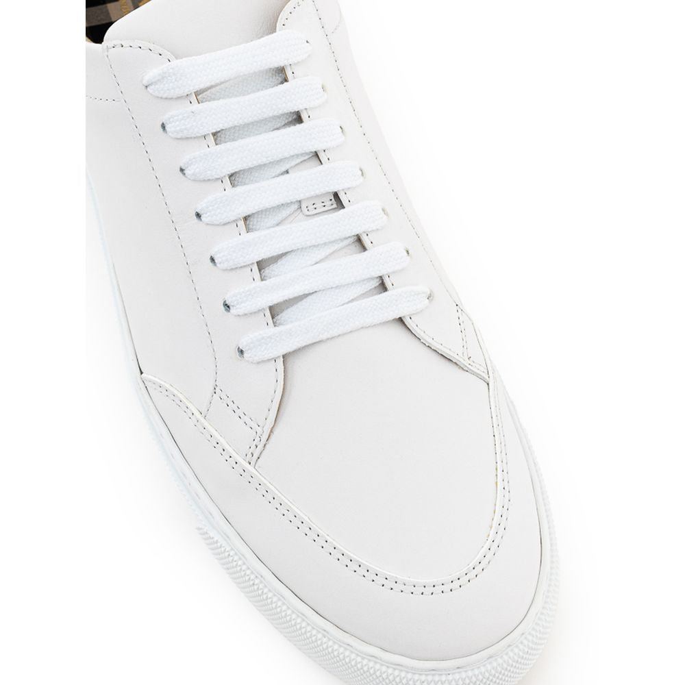 Burberry Burberry White Leather Sneaker/EU38.5/US8.5/White