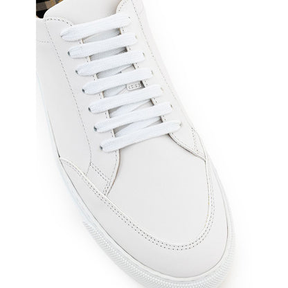 Burberry Burberry White Leather Sneaker/EU39.5/US9.5/White