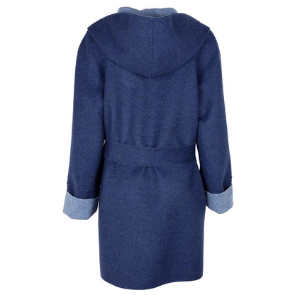 Loro Piano Made in Italy Blue Wool Vergine Jackets &amp; Coat/IT46 | L/Blue