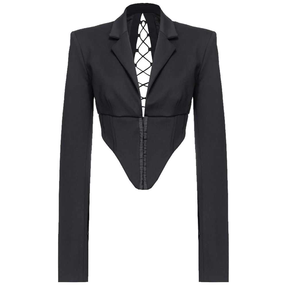 PINKO Black Viscose Suits & Blazer/IT48 | XL/Black