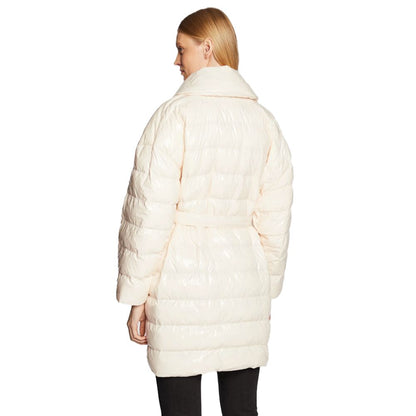 PINKO Beige Nylon Jackets &amp; Coat/L/Beige